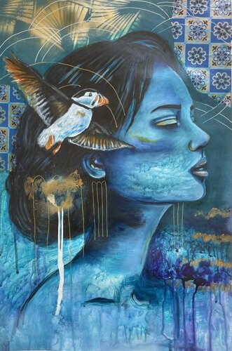 Beyond doubts (Jenseits von Zweifeln) di Sonja Neuroth, Opera su carta in vendita su Singulart