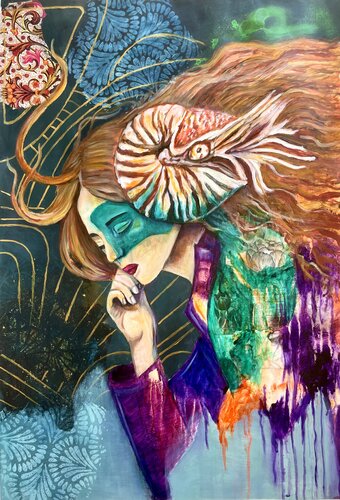 Beyond the mind (Jenseits des Geistes) by Sonja Neuroth, 종이 for Sale on Singulart