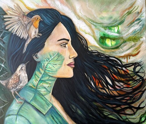 Rest - Shift (Ruhe - Shift) by Sonja Neuroth, Painting for Sale on Singulart