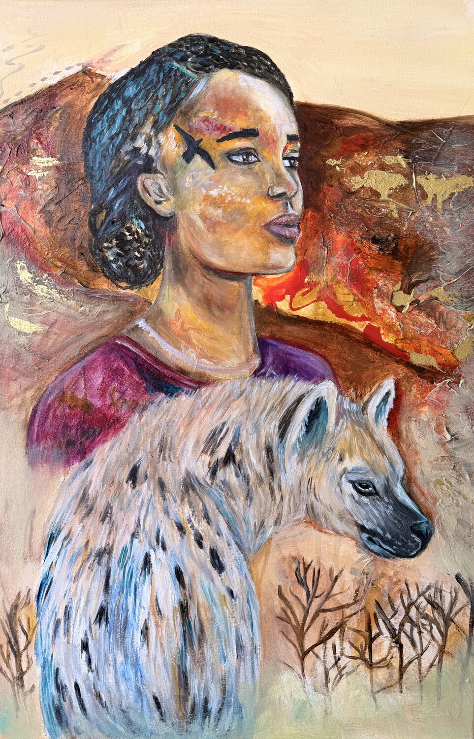 Origin - Shift (Ursprung - Shift) Sonja Neuroth Pintura original en venta