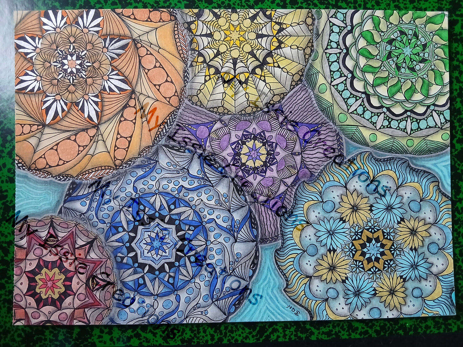 Mandala Mania isabelle DEDIEU