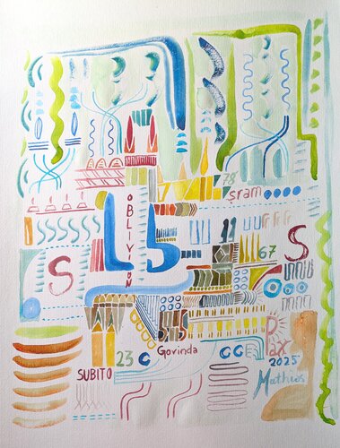 Tetris Variation L5 de Mathias Schneider, Pintura a la venta en Singulart