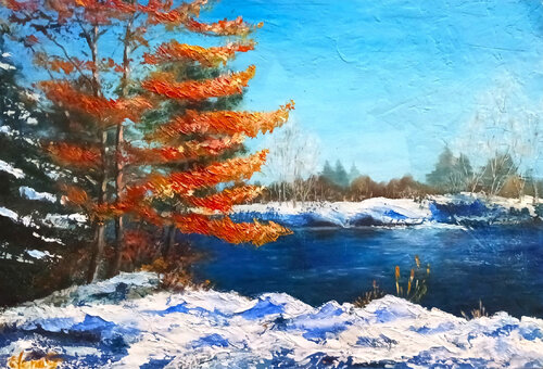 March. by Elena Gaevskaya, Painting for Sale on Singulart