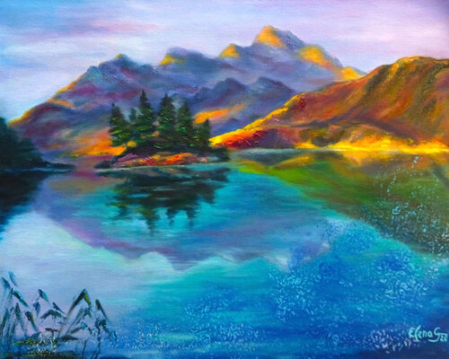 Serenity von Elena Gaevskaya, Malerei kaufen auf Singulart