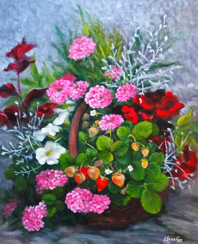 Summer Delight. di Elena Gaevskaya, Pittura in vendita su Singulart