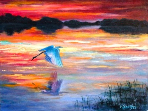 Twilight Saga. de Elena Gaevskaya, Pintura a la venta en Singulart