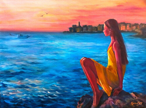 Anticipation di Elena Gaevskaya, Pittura in vendita su Singulart