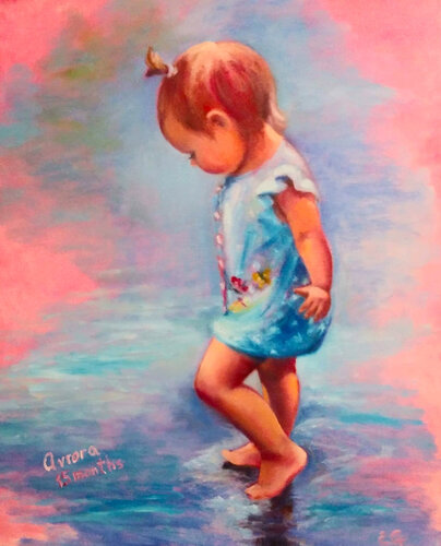 Pearl Flamenco. van Elena Gaevskaya, Schilderij te koop op Singulart