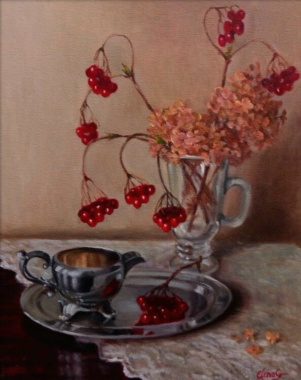 February. Elena Gaevskaya