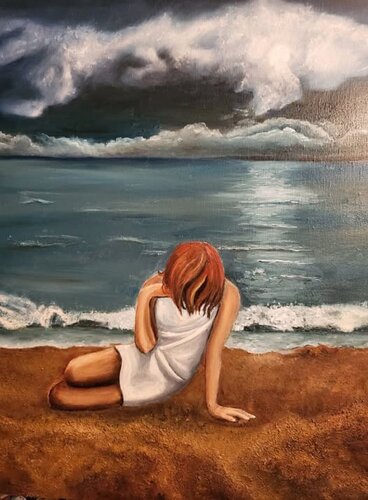 Océane van Frédérique Picaud, Schilderij te koop op Singulart