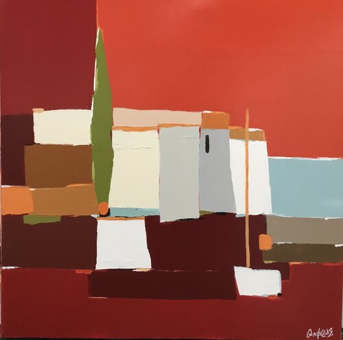 Marine rouge van Daniele Canellas, Schilderij te koop op Singulart