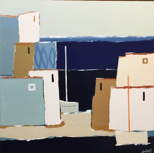Méditerranée van Daniele Canellas, Schilderij te koop op Singulart