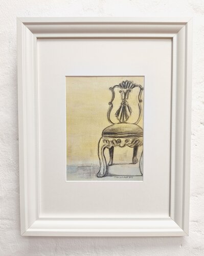 Die Stühle 1 par Tania Mairitsch-Korte, Autres supports en vente sur Singulart