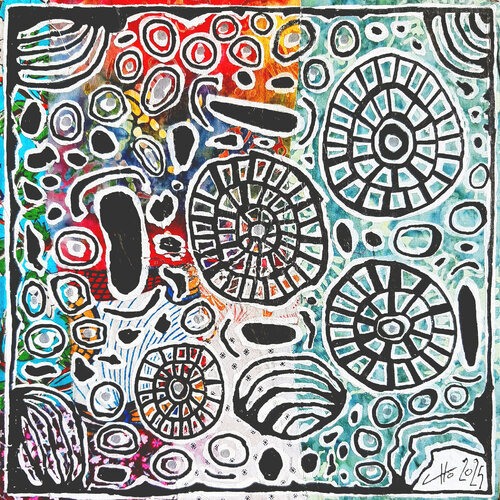 Erin (en haoussa : travail) van Claude CHAUTARD, Schilderij te koop op Singulart
