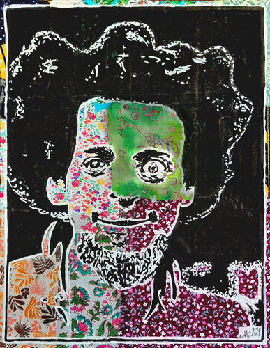 Eor  (en amharique : lumière) van Claude CHAUTARD, Schilderij te koop op Singulart