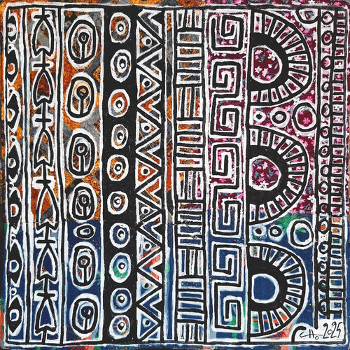 Eijing (en chinois, [诡计] : stratagème ou ruse) by Claude CHAUTARD, Painting for Sale on Singulart