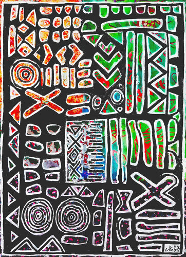 Dvara (en sanskrit : porte ou entrée) by Claude CHAUTARD, 기타 매체 for Sale on Singulart