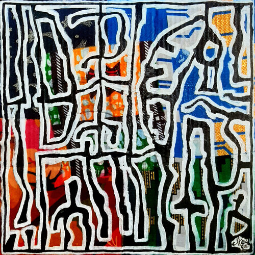 Dchun  (en tibétain, [འཛུམ] : sourire) van Claude CHAUTARD, Schilderij te koop op Singulart