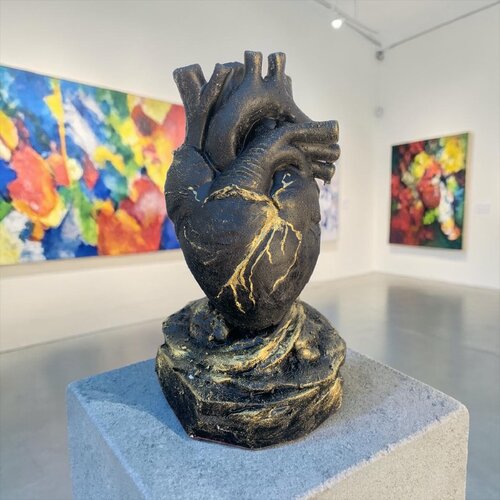 Cordis Varians Aurum by Caroline Hufnagel, Sculpture for Sale on Singulart