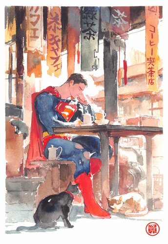 Clark お茶カフェ de Jakuchu Ito, Impresión a la venta en Singulart