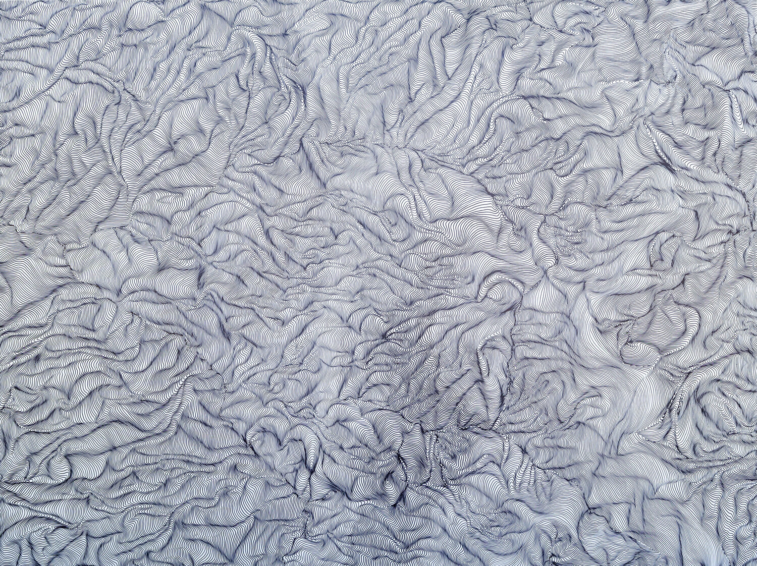 Fabric Of Space no.3 Darel Carey Werk auf Papier zu verkaufen