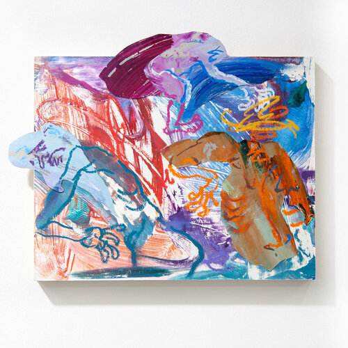 Your Half is Flame... van Ruoyu Gong, Schilderij te koop op Singulart