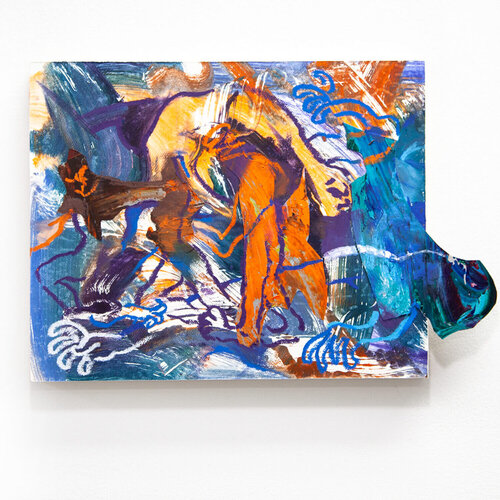 Whisper Louder van Ruoyu Gong, Schilderij te koop op Singulart