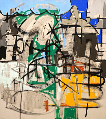 Ohh, Blue! di Xianghan Cheng, Pittura in vendita su Singulart