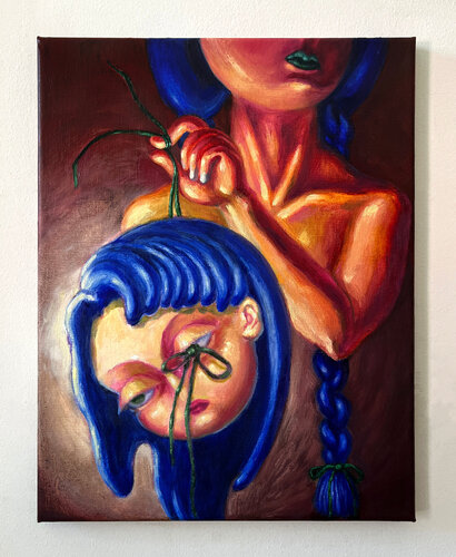 Blue Suggestion by Yoo yeon Nam, Painting for Sale on Singulart