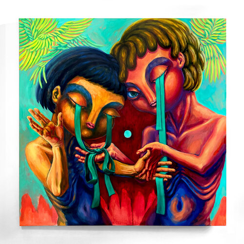 Who Tied the Knot Must Untie It? by Yoo yeon Nam, Painting for Sale on Singulart