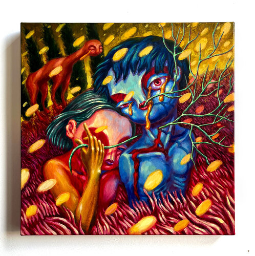 Crying Through Winter by Yoo yeon Nam, Painting for Sale on Singulart