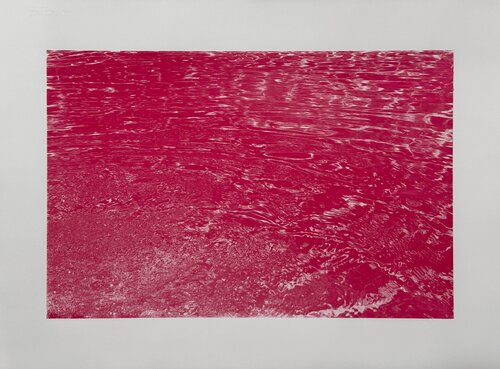 Liquid 001-Magenta von Yichen Ji, Druck kaufen auf Singulart