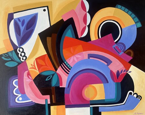 Spring Carnival van Samantha Malone, Schilderij te koop op Singulart
