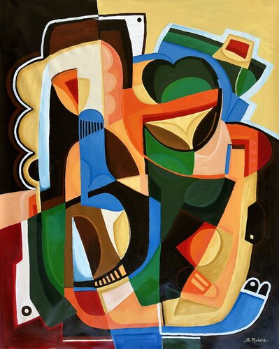 Life's Eternal Puzzle van Samantha Malone, Schilderij te koop op Singulart