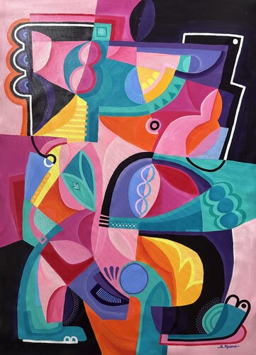 Sugar Coated Assortment de Samantha Malone, Pintura a la venta en Singulart