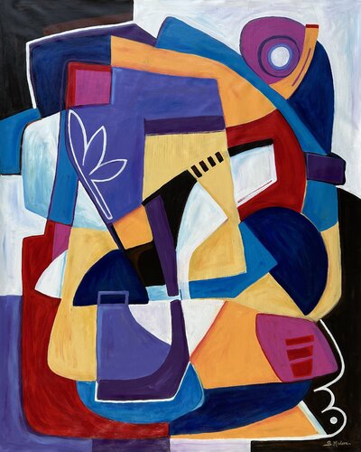 The Art of Getting Lost van Samantha Malone, Schilderij te koop op Singulart