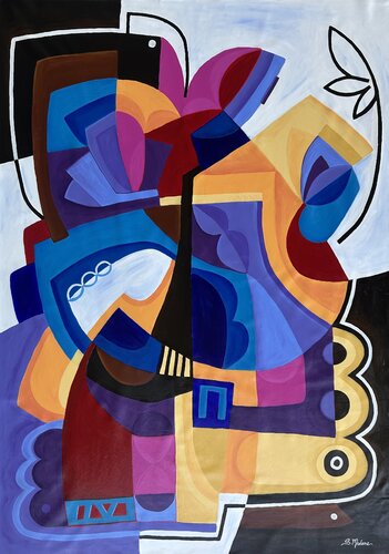 The Invisible Made Visible van Samantha Malone, Schilderij te koop op Singulart