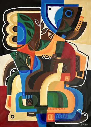 What She Leaves Behind by Samantha Malone, Painting for Sale on Singulart