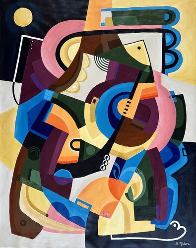 Turn the Volume Up by Samantha Malone, 회화 for Sale on Singulart