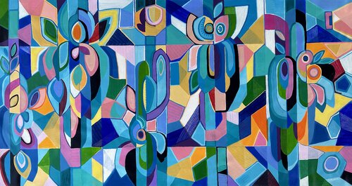 Take Me Back to the Tropics by Samantha Malone, Painting for Sale on Singulart