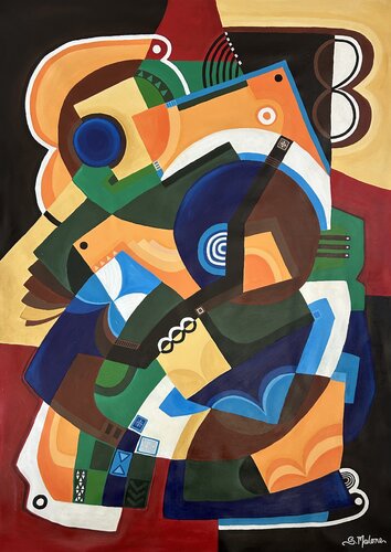 The Bass Line by Samantha Malone, 회화 for Sale on Singulart