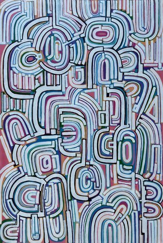 Pathways of Thought van Samantha Malone, Schilderij te koop op Singulart