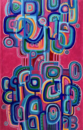 When Both Sides Agree de Samantha Malone, Pintura a la venta en Singulart