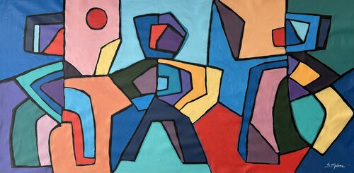 Colors in Motion by Samantha Malone, Painting for Sale on Singulart