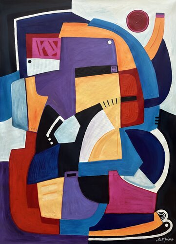 The Forgetful Elephant by Samantha Malone, 회화 for Sale on Singulart