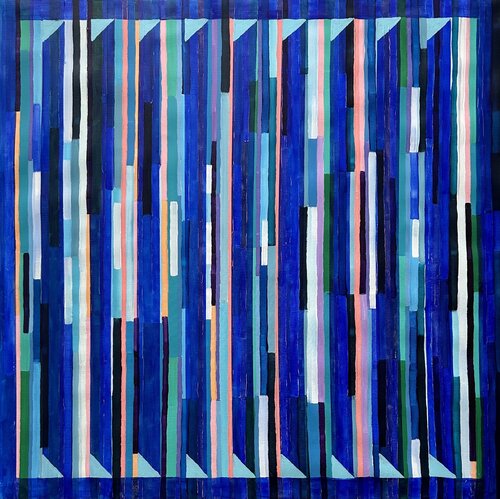 Beyond the Lines by Samantha Malone, Painting for Sale on Singulart