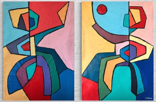 We Dance As One di Samantha Malone, Pittura in vendita su Singulart