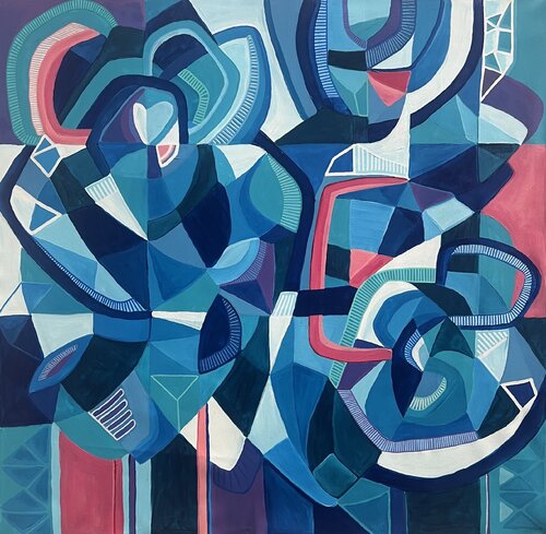 Coexistence di Samantha Malone, Pittura in vendita su Singulart