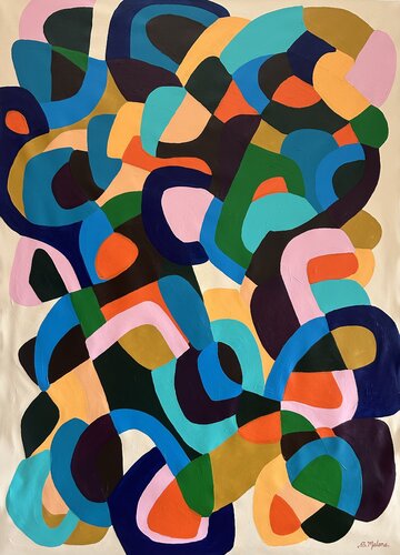 Champagne in Bath by Samantha Malone, Painting for Sale on Singulart