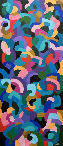 Life's a Bag of Mixed Lollies by Samantha Malone, Painting for Sale on Singulart